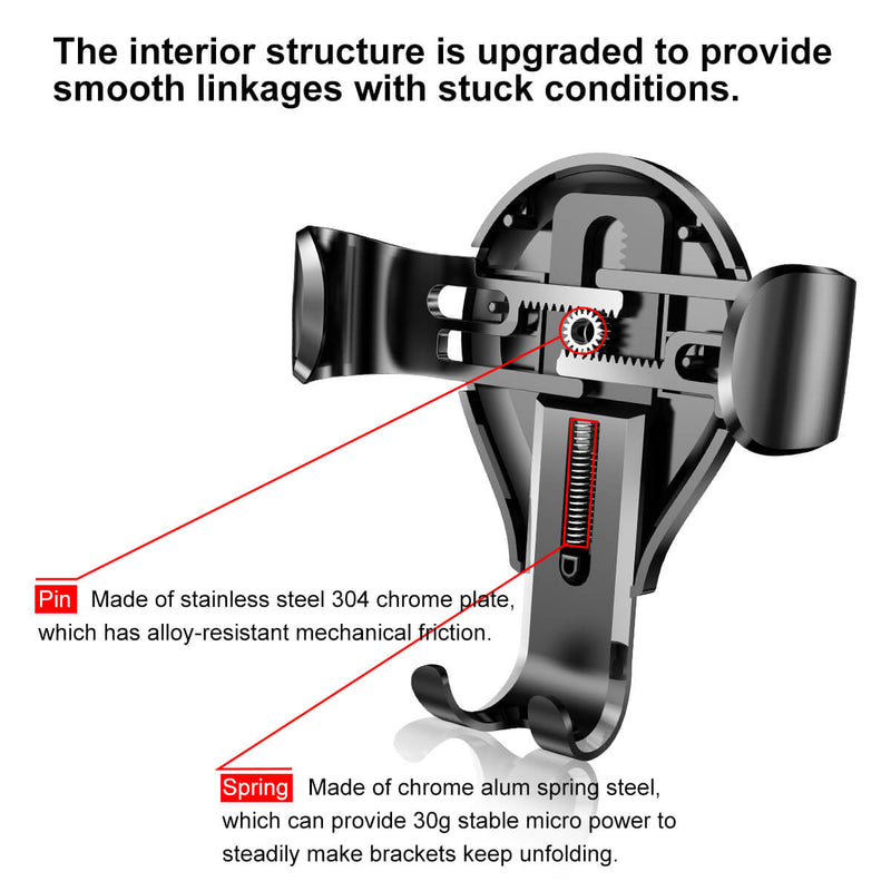 Baseus Osculum Type Gravity Car Mount Black