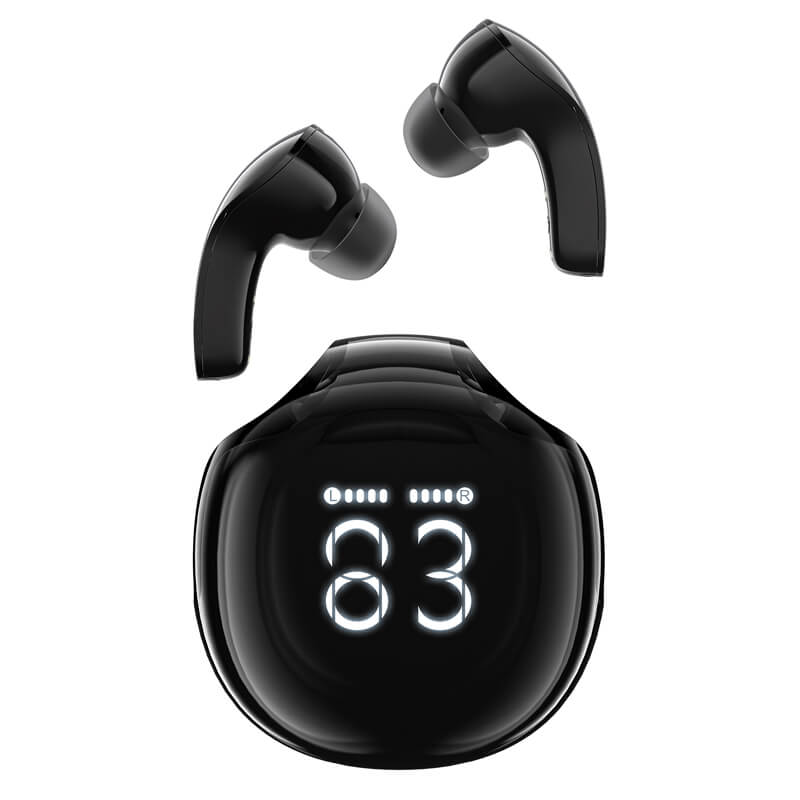 Acefast Crystal In-Ear LED Display ENC Noise Canceling Wireless Earbuds T9