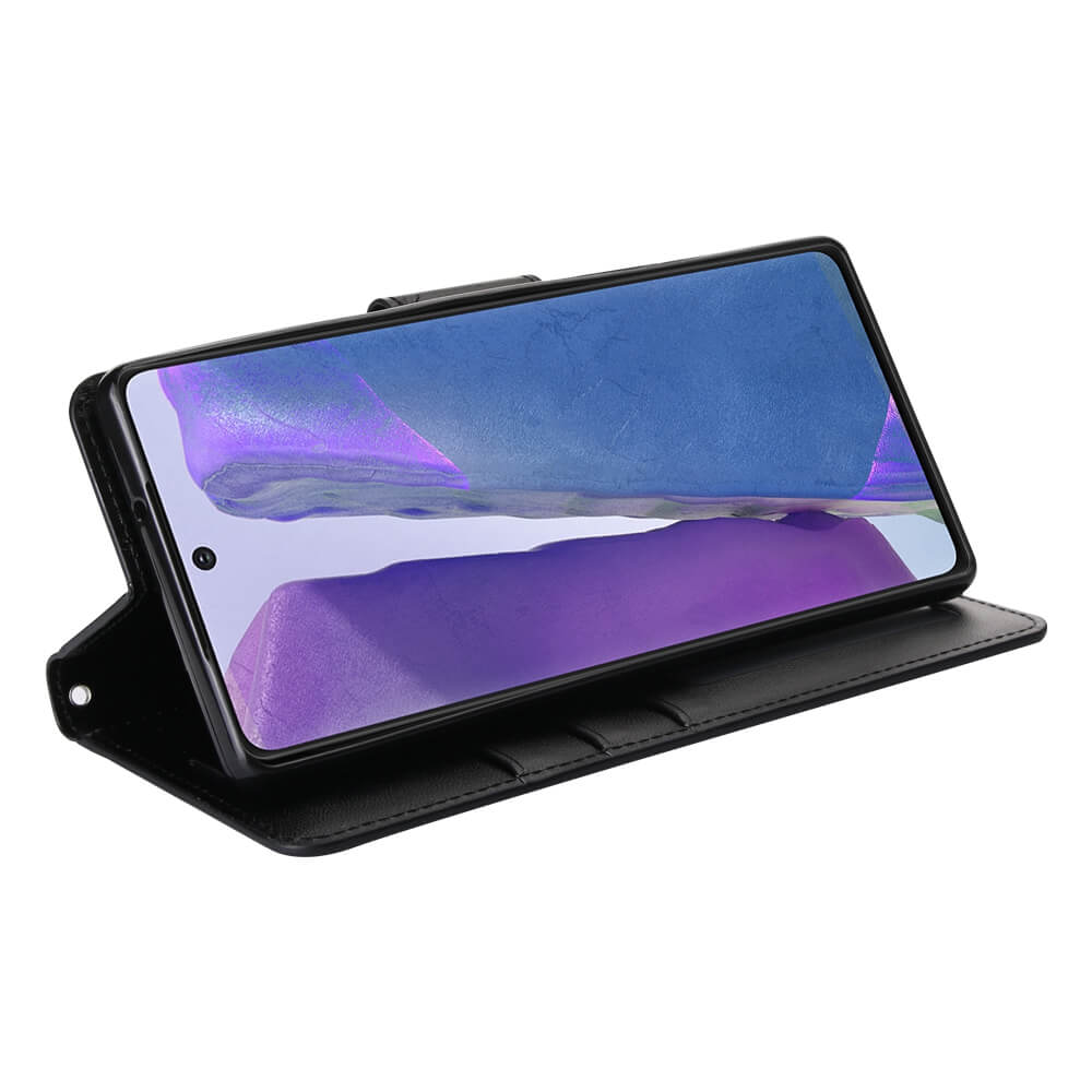 Samsung Galaxy Note 10 Plus Luxury Hanman Leather Wallet Flip Case Cover
