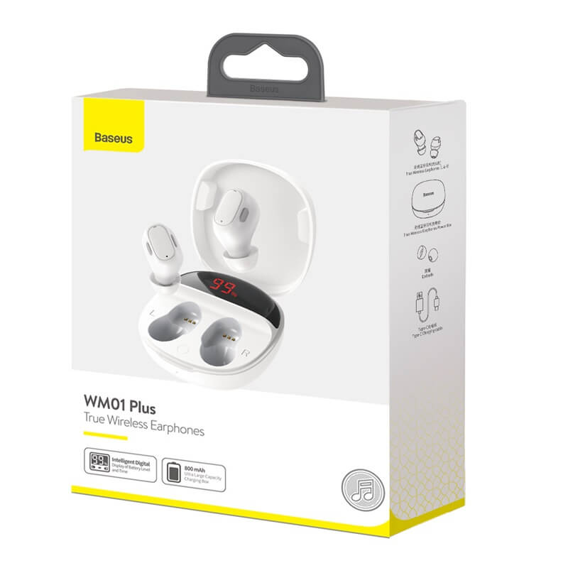 Baseus Encok True Wireless Earphones 50 Hrs Battery Life WM01 Plus