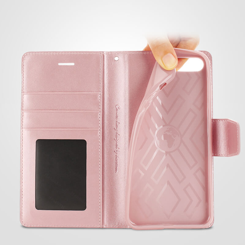 iPhone Xs Max Luxury Hanman Leather Wallet Flip Case Cover