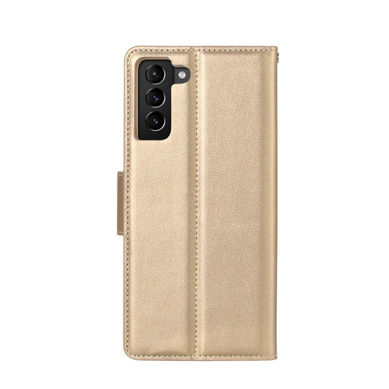 Samsung Galaxy S21 Luxury Hanman Leather Wallet Flip Case Cover