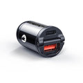 Rock Mini Dual-port A+C PD 30W Car Charger H18