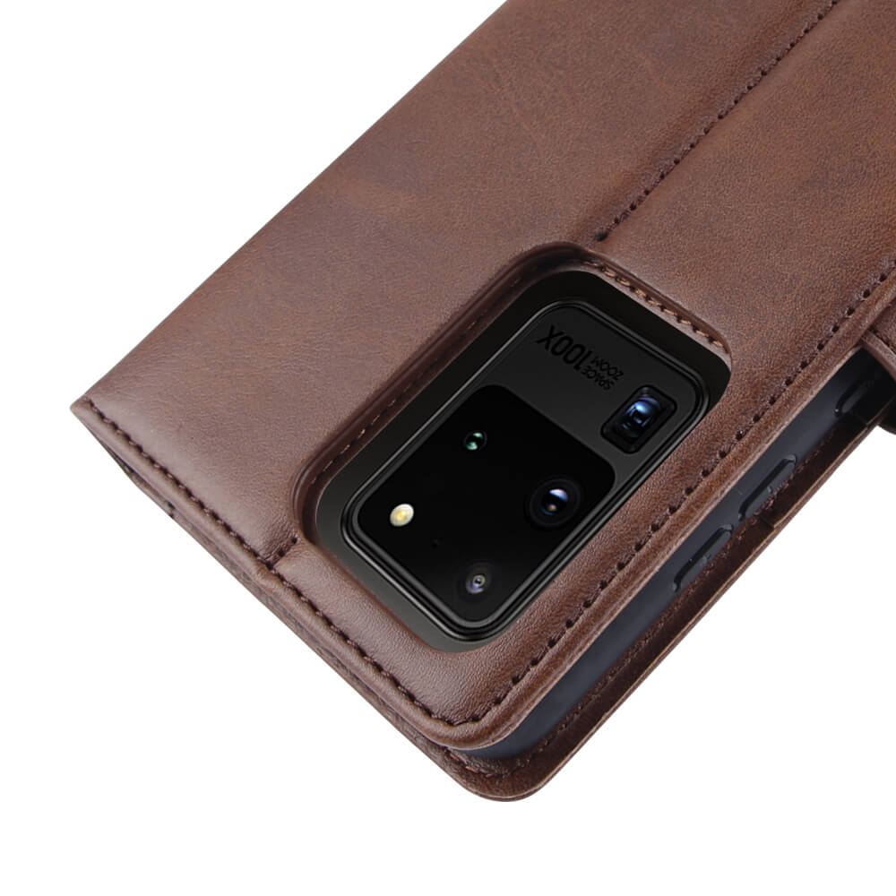 Samsung S10 Plus Luxury Hanman Leather Wallet Flip Case Cover With Magnet Back Case