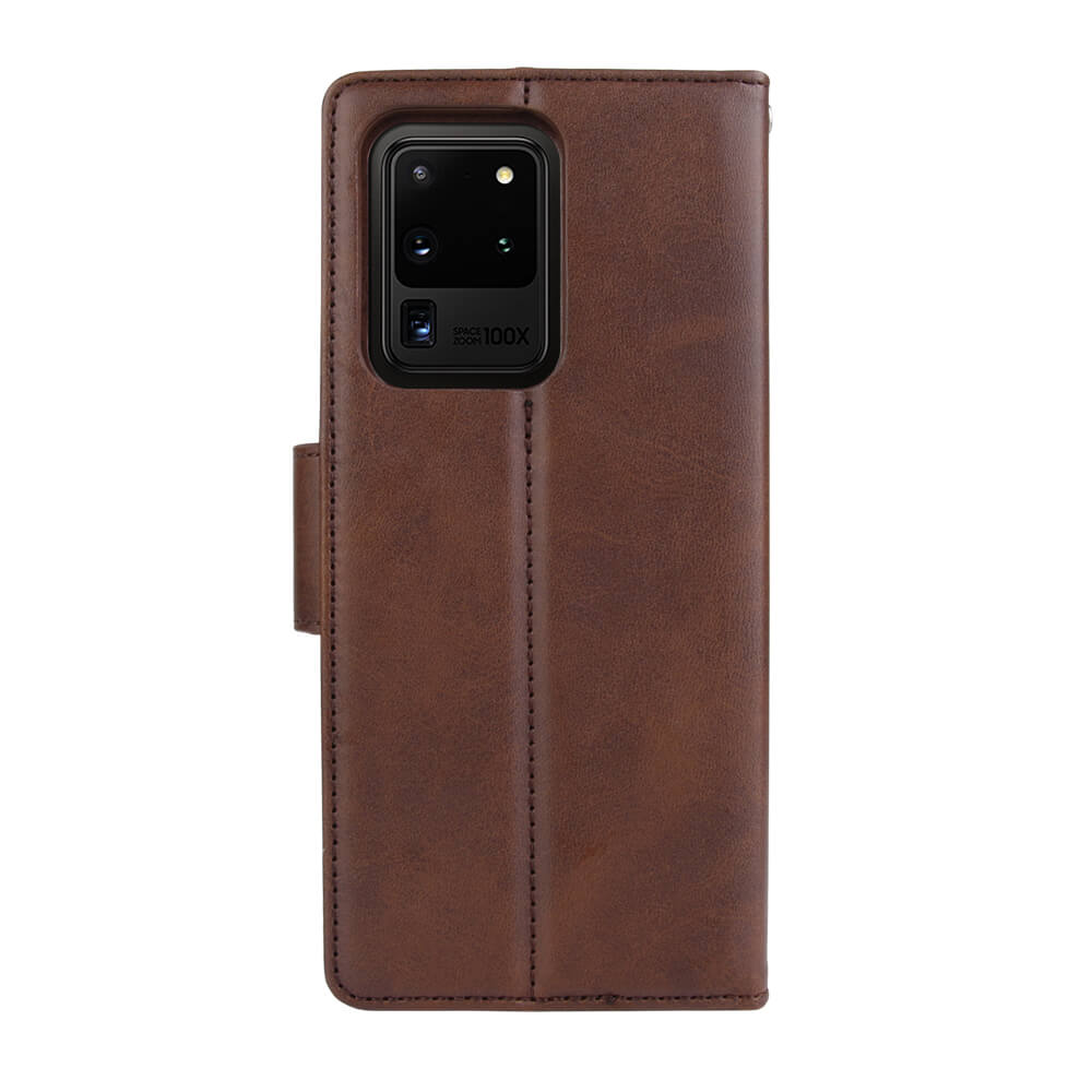 Samsung S10 Plus Luxury Hanman Leather Wallet Flip Case Cover With Magnet Back Case