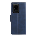 Samsung Galaxy S22 Ultra Luxury Hanman Leather 2 in 1 Wallet Flip Case With Magnet Back