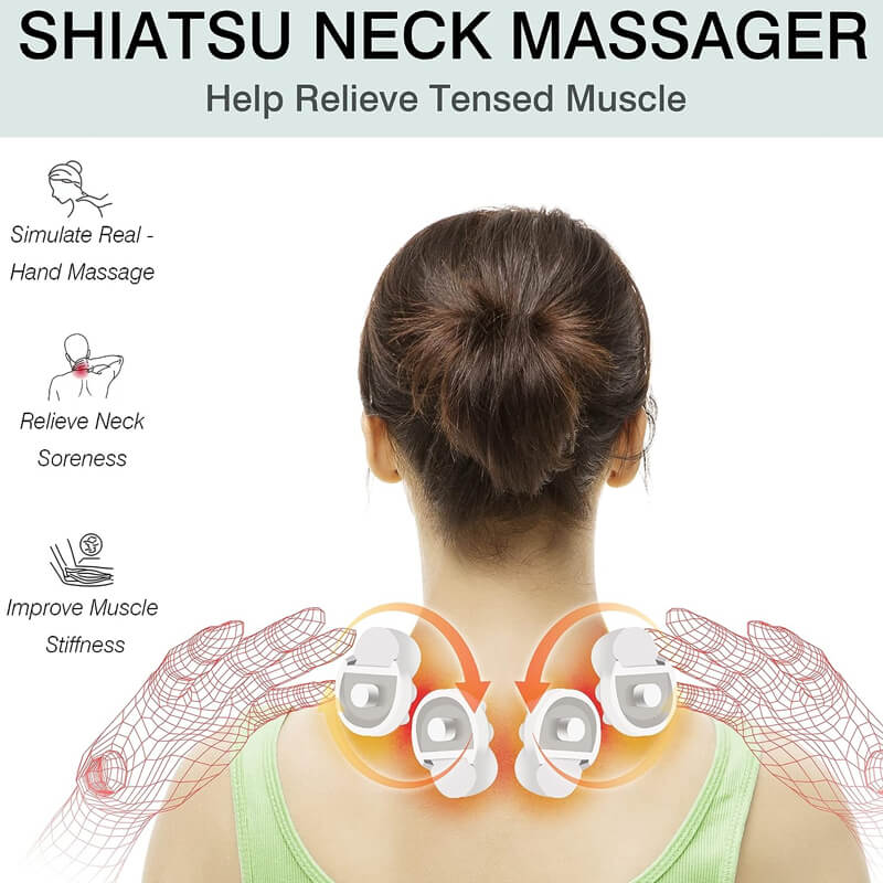 Mobie Deep Tissue Neck Massage Cushion with Heat ST-320