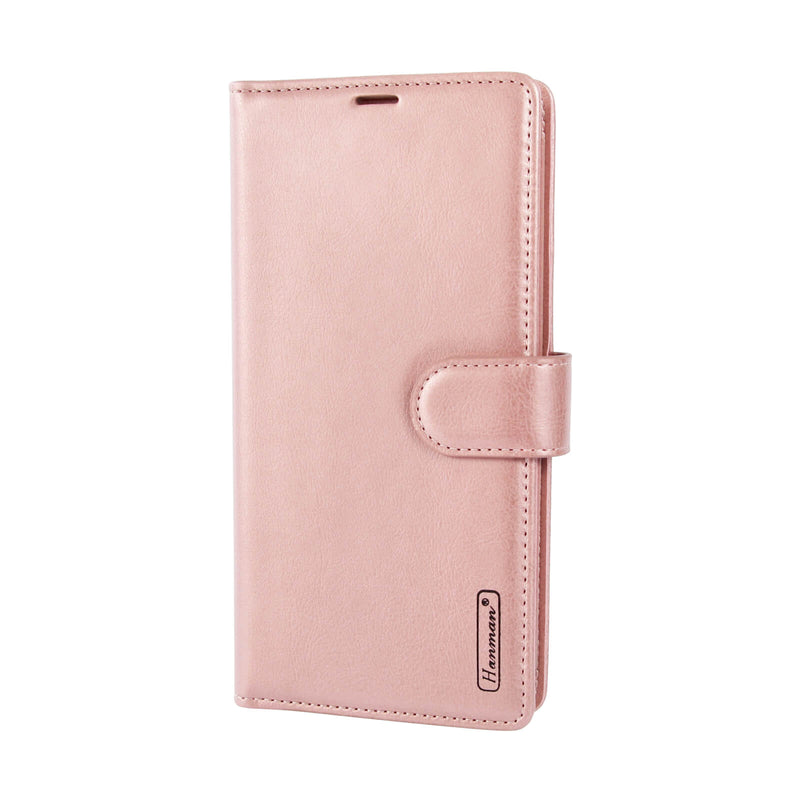 iPhone 13 Luxury Hanman Leather Dual Wallet Flip Case