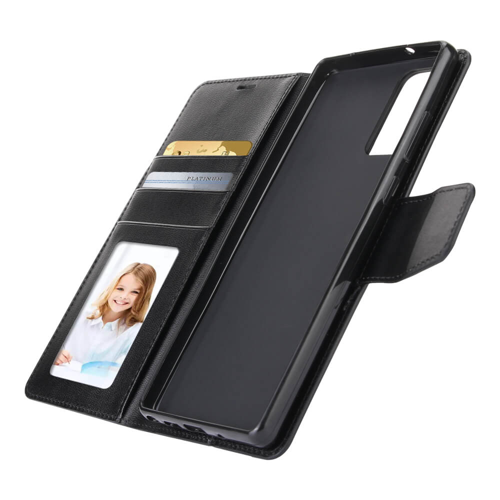 Samsung Galaxy Note 10 Plus Luxury Hanman Leather Wallet Flip Case Cover