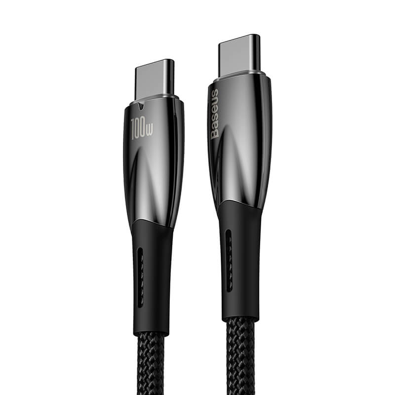 Baseus Glimmer Series Fast Charging Data Cable Type-C to Type-C 100W 1m