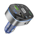 hoco. QC3.0 18W In-Car Audio Wireless Bluetooth FM Transmitter E71