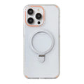 iPhone 15 Plus  Vibrant Series Matte Built-in Kickstand Magsafe Case