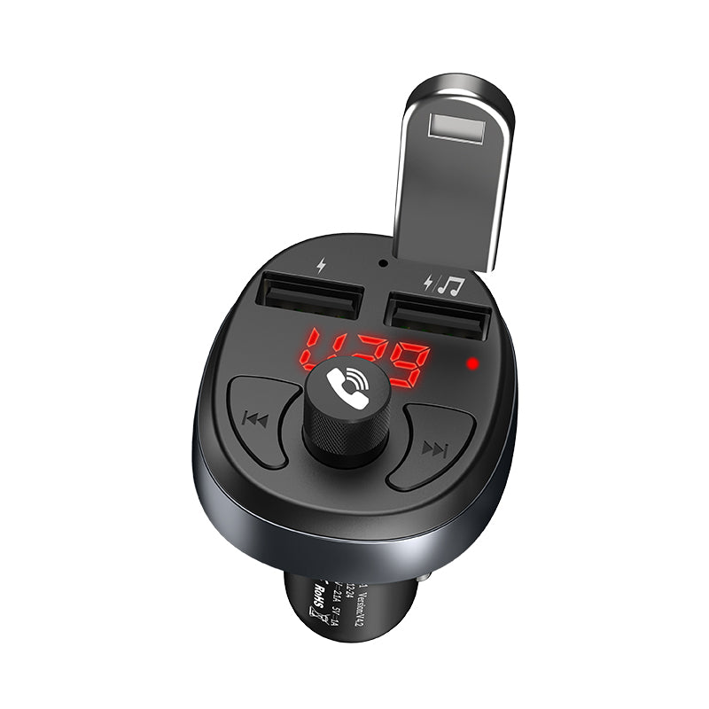 hoco. Bluetooth FM Transmitter Car Charger with Hands-Free Calling