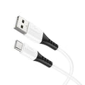 hoco. Silicone 3A Charging Data Cable USB-A to Type-C X82