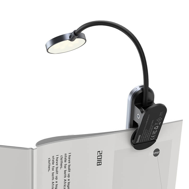 Baseus Eye Protective 24-hour Battery Life Mini Clip Lamp