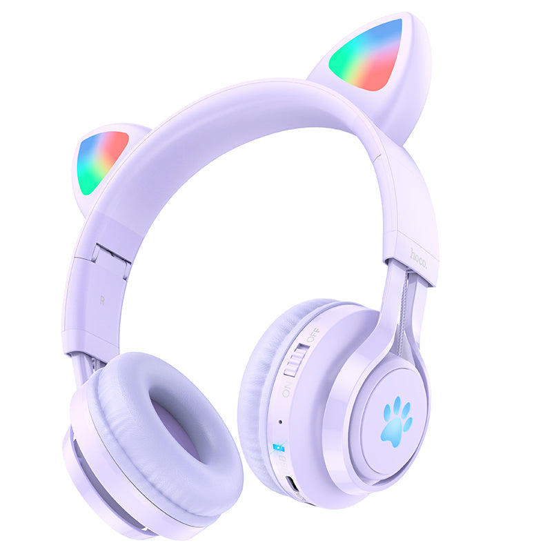 hoco. Cat Ear Kids 5.3 Bluetooth Headphones W39
