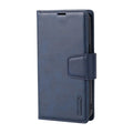 iPhone 12 Mini Luxury Hanman Leather 2-in-1 Wallet Flip Case With Magnet Back