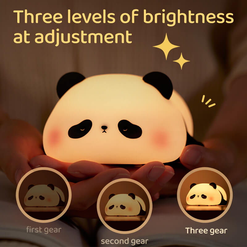 Mobie Rechargeable Panda Silicone Lamp Soft Touch Light