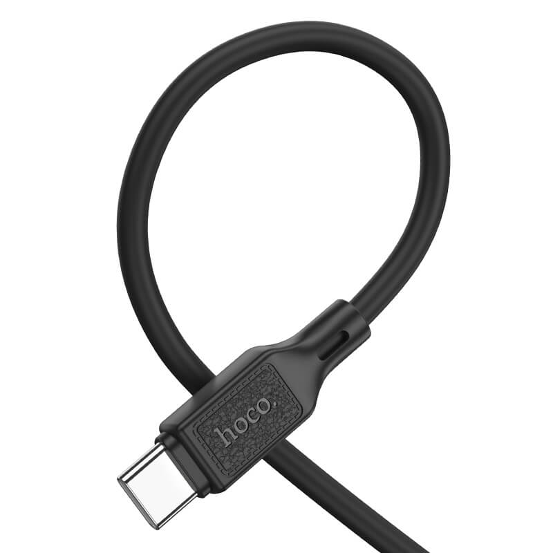 hoco. Cool 60W Silicone Charging Data Cable for Type-C to Type-C X90