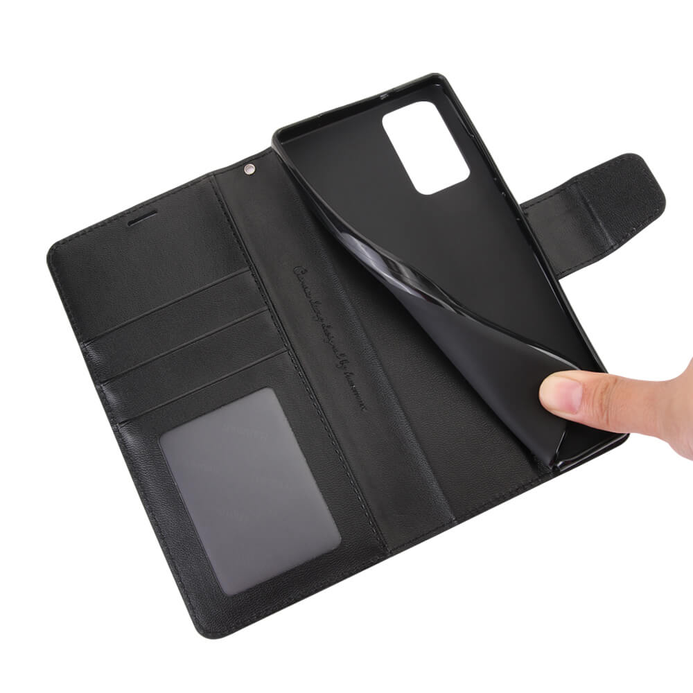 Samsung Galaxy Note 10 Plus Luxury Hanman Leather Wallet Flip Case Cover
