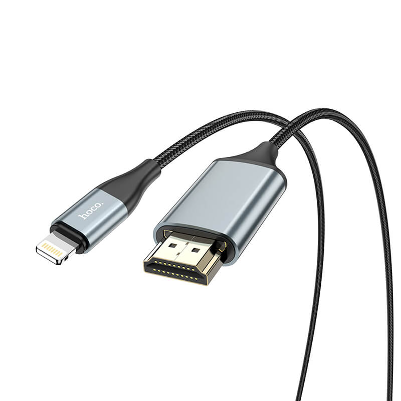 hoco. Lighting to HDMI Cable for Phone to TV (2M) UA15