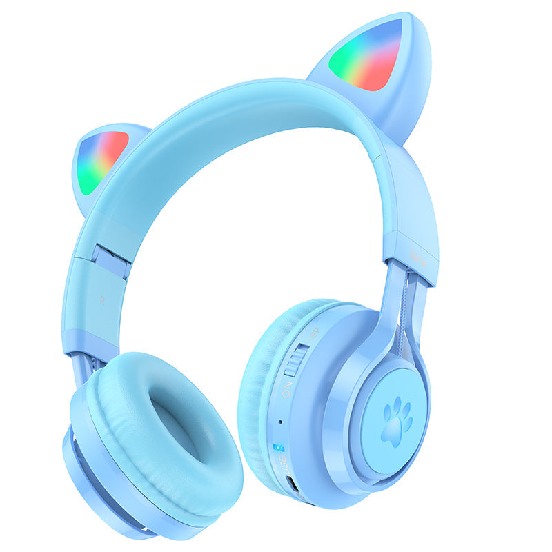 hoco. Cat Ear Kids 5.3 Bluetooth Headphones W39