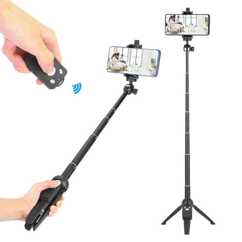 Yunteng Bluetooth Selfie Stick Tripod with Remote YT-9928