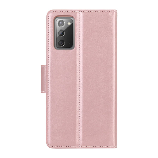 Samsung Galaxy Note 10 Plus Luxury Hanman Leather Wallet Flip Case Cover