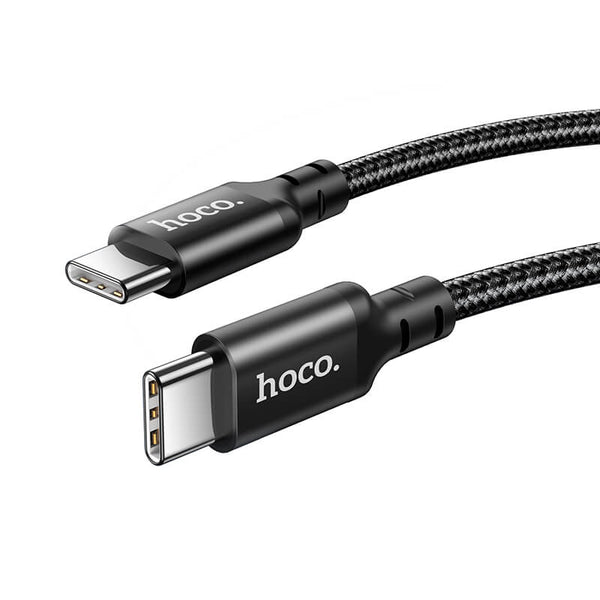 hoco. Double Speed 60W Charging Data Cable Type-C to Type-C 1m X14