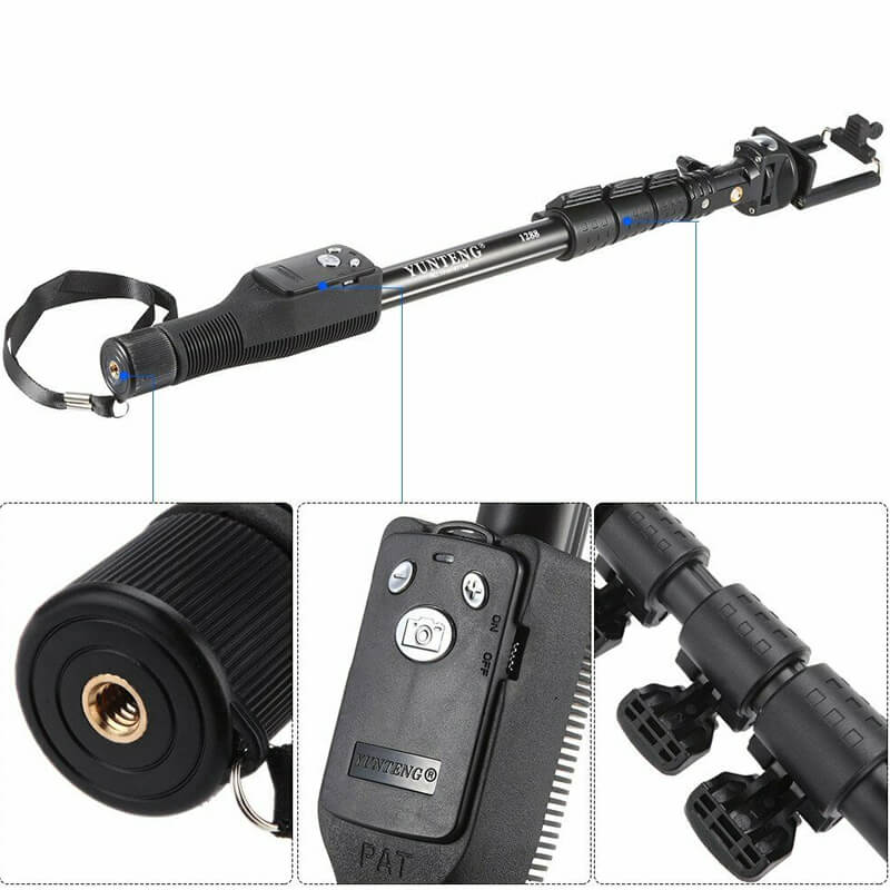 Yunteng Bluetooth Selfie Stick YT-1288