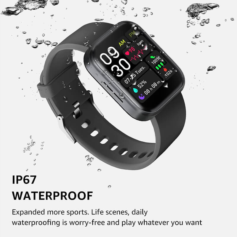 Mobie IP67 Waterproof Smart Watch with 100+ Sport Mode GTS4