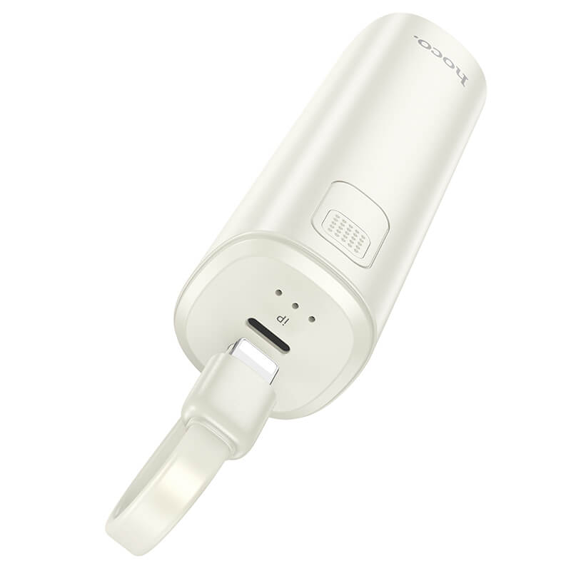 hoco. Energy-bar Power Bank With Type C Lightning Cable 5000mAh J113