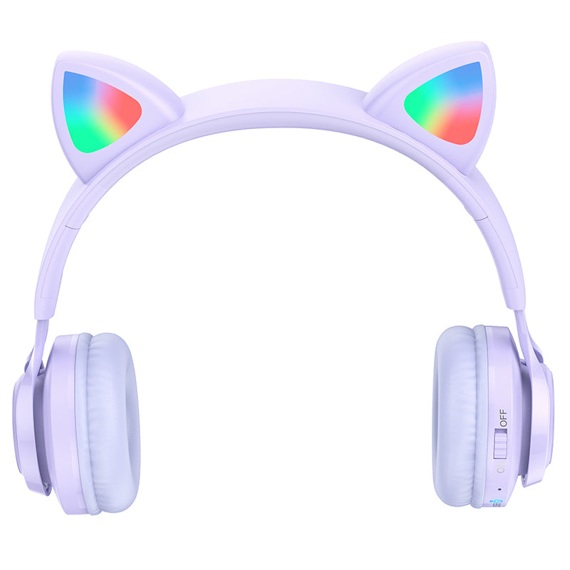 hoco. Cat Ear Kids 5.3 Bluetooth Headphones W39