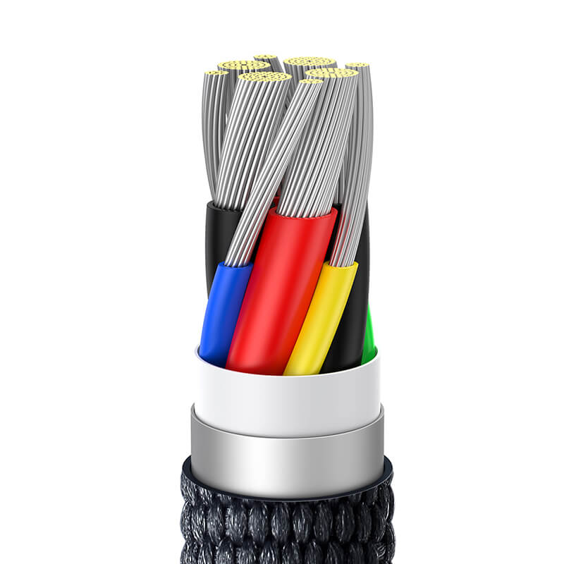 Baseus Crystal Shine Series Fast Charging Data Cable Type-C to Type-C 100W 1.2m