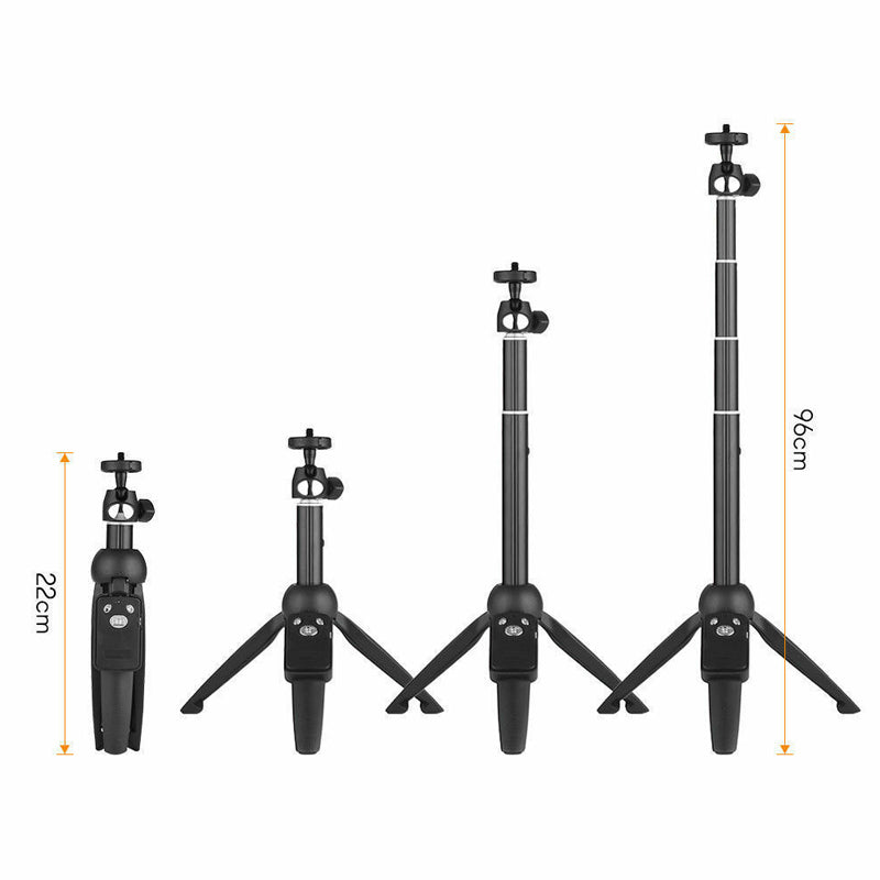 Yunteng Bluetooth Selfie Stick Tripod with Remote YT-9928