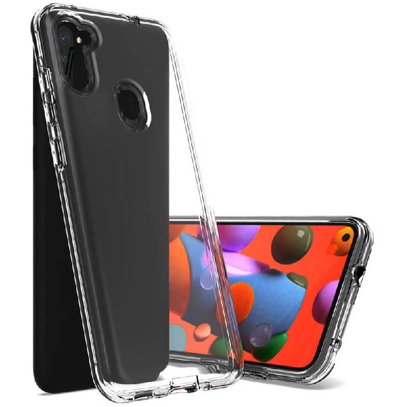 Samsung A11 Premium Soft Thin Clear Case Cover