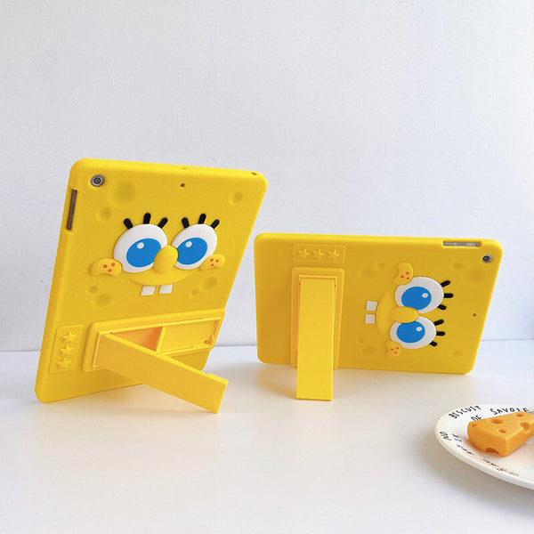 iPad 5 9.7 Q Uncle Spongebob Silicone iPad Case