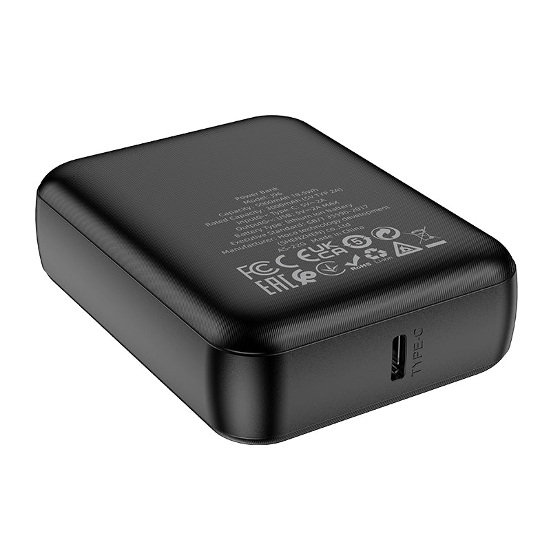 hoco. Strider 5000mAh Power Bank Mini Portable J96 Black