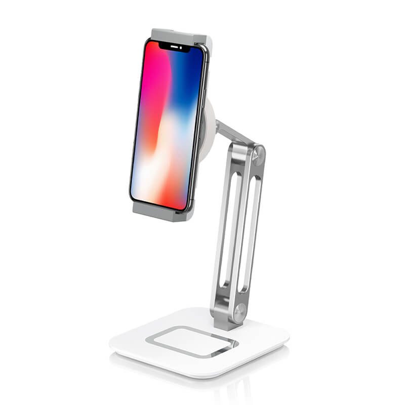 SAIJI Aluminum Alloy Foldable 360° Rotation Phone & Tablet Stand Holder P71