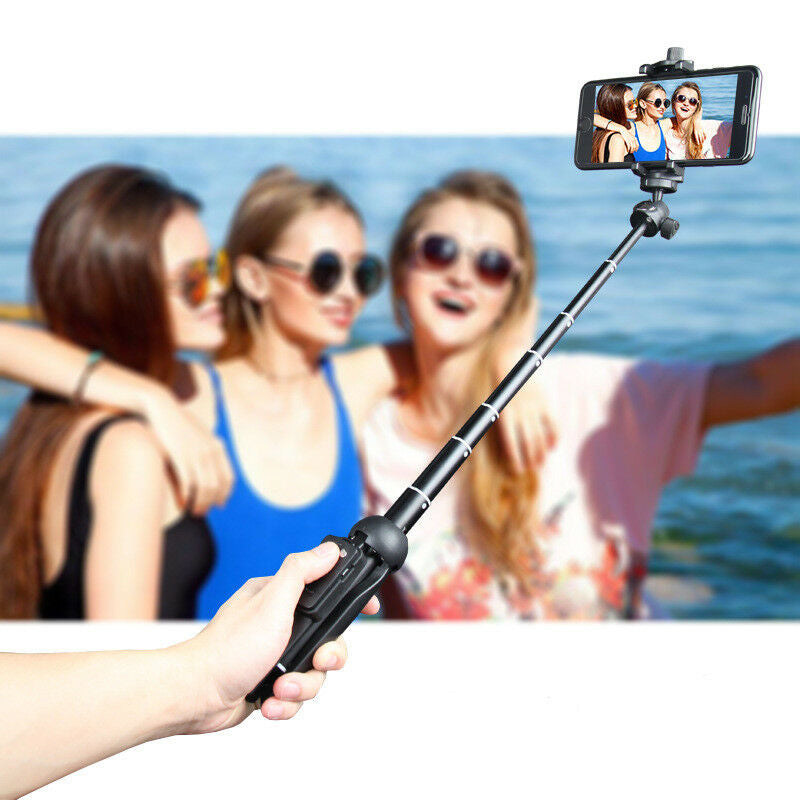 Yunteng Bluetooth Selfie Stick Tripod with Remote YT-9928