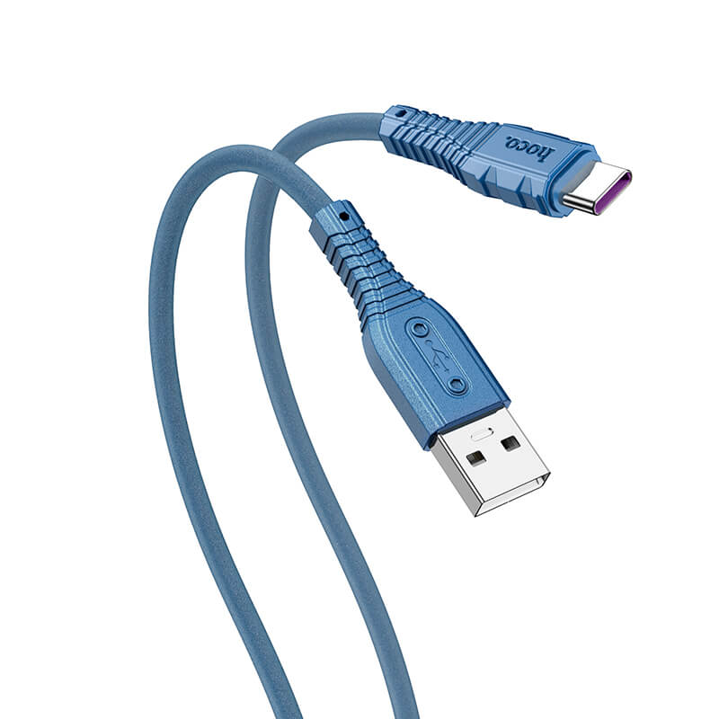 hoco. Nano Silicone Fast Charging Data Cable for Type-C X67