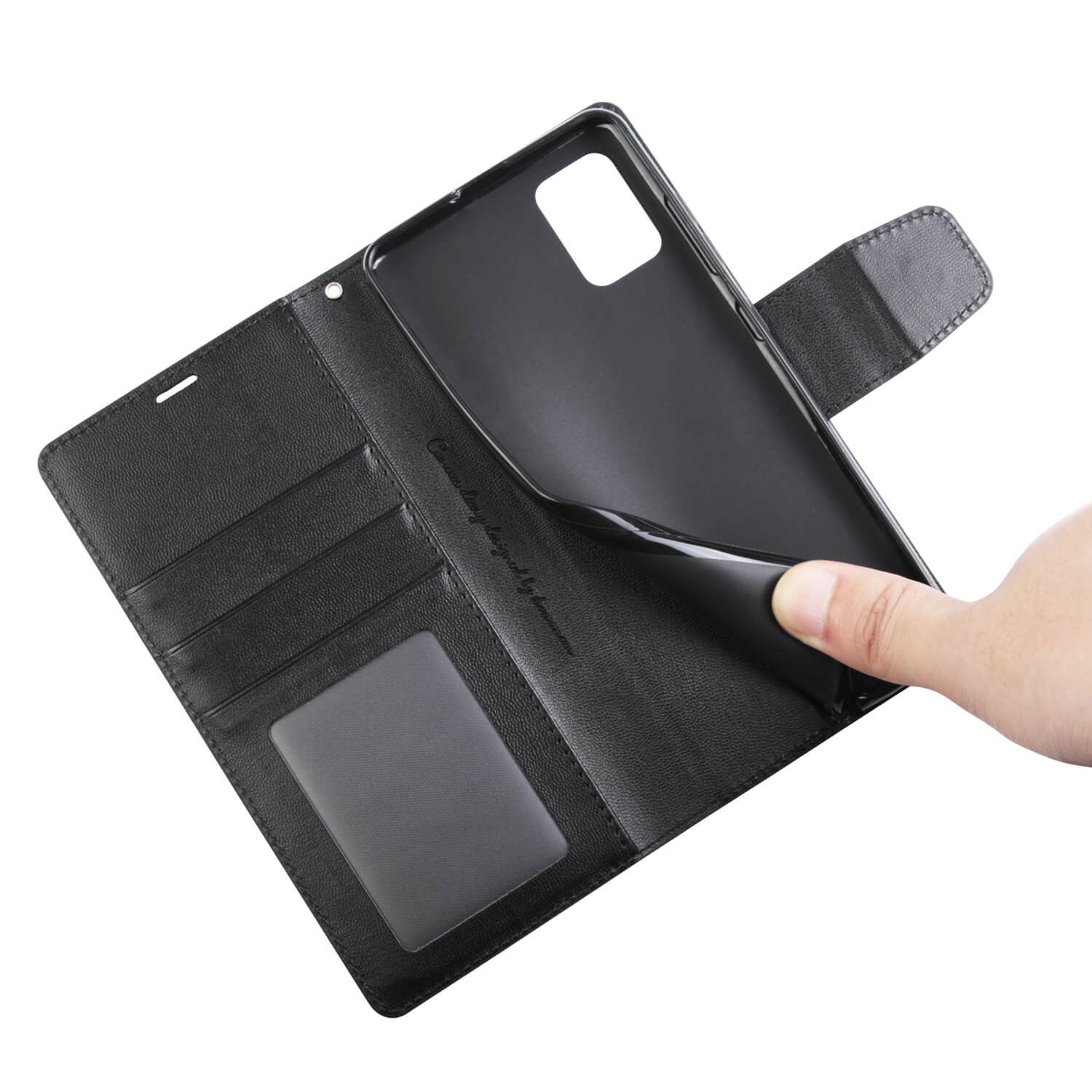 Samsung Galaxy A73 Luxury Hanman Leather Wallet Flip Case Cover
