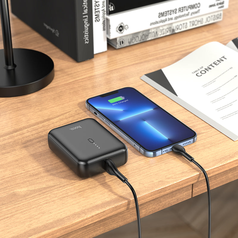 hoco. Strider 5000mAh Power Bank Mini Portable J96 Black