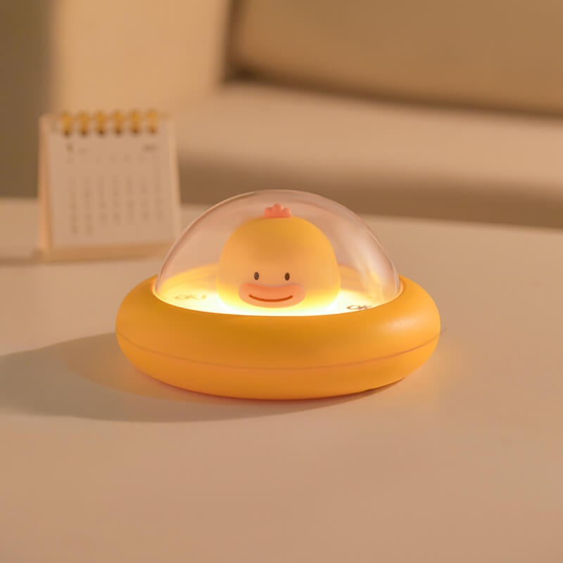 Icarer Family Cute Pet Series Flying Saucer UFO Pat Light