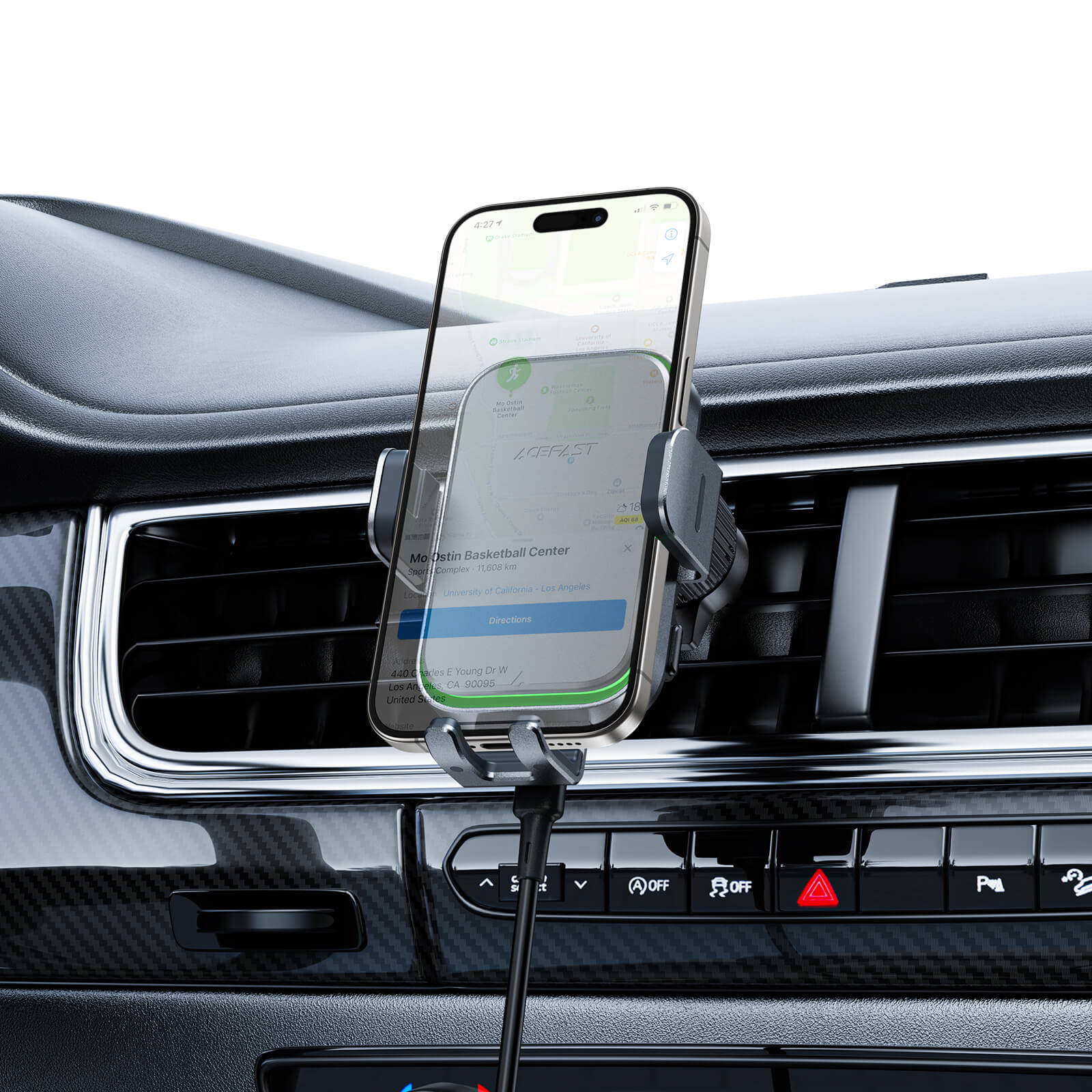 Acefast Wireless Car Charger Fast Charging D17