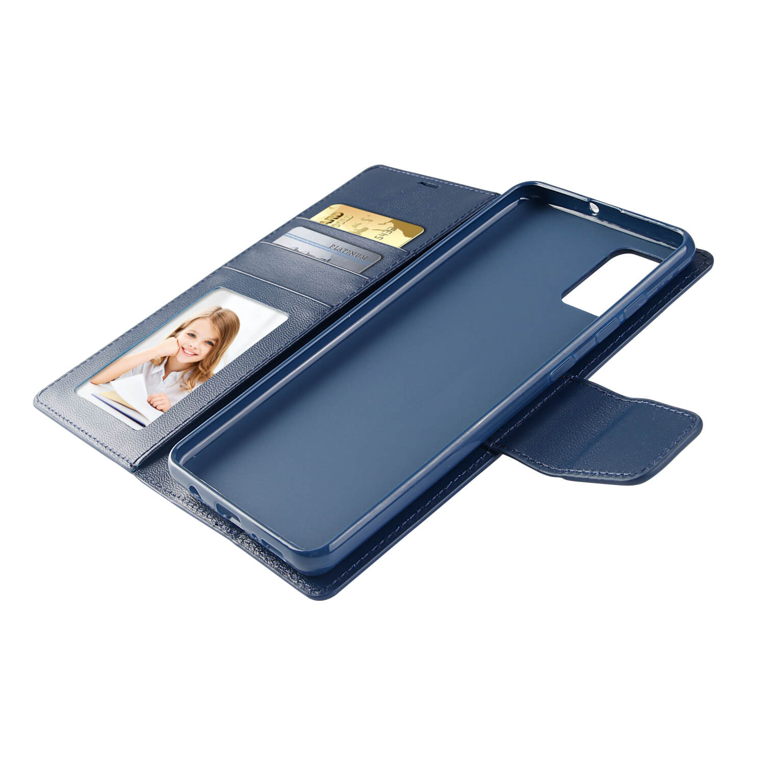 Samsung Galaxy A73 Luxury Hanman Leather Wallet Flip Case Cover
