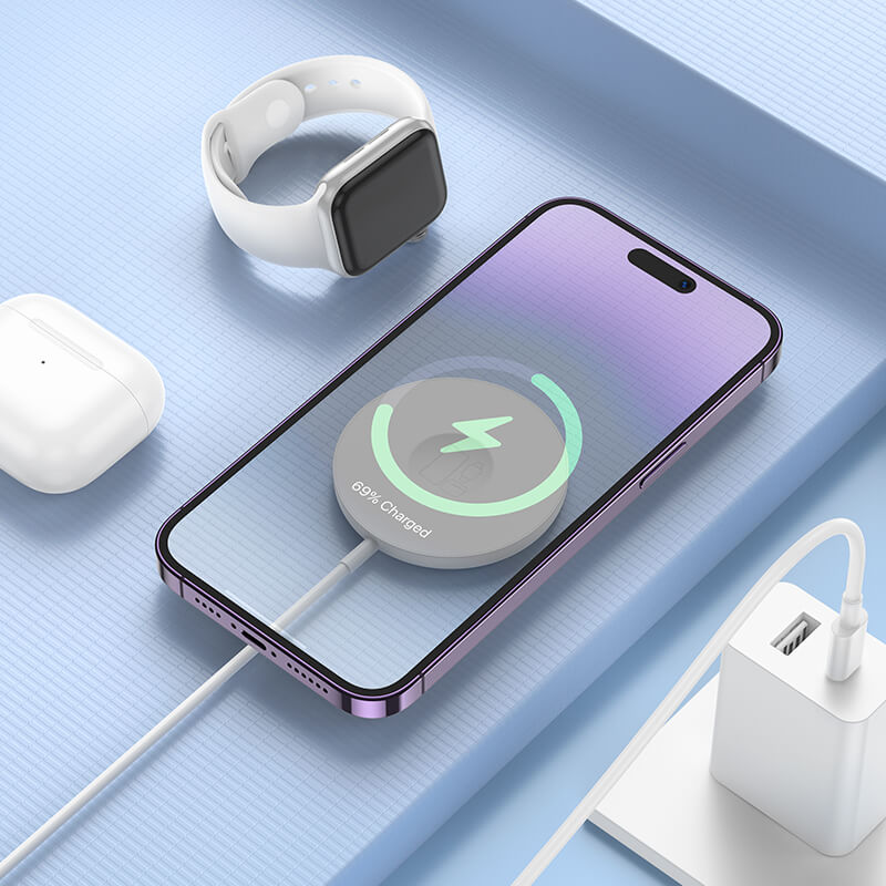 hoco. Fast 3-in-1 Magnetic Wireless Fast Charger CW50