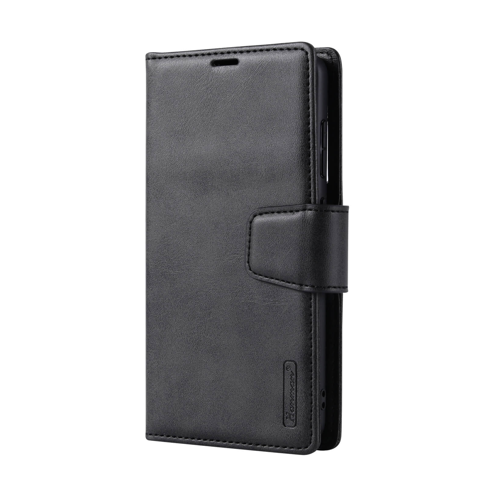Samsung Galaxy S24 Ultra Luxury Hanman Leather 2 in 1 Wallet Flip Case With Magnet Back