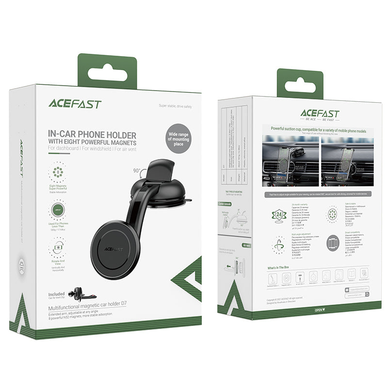 Acefast Multifunctional Magnetic Car Mount Holder D7