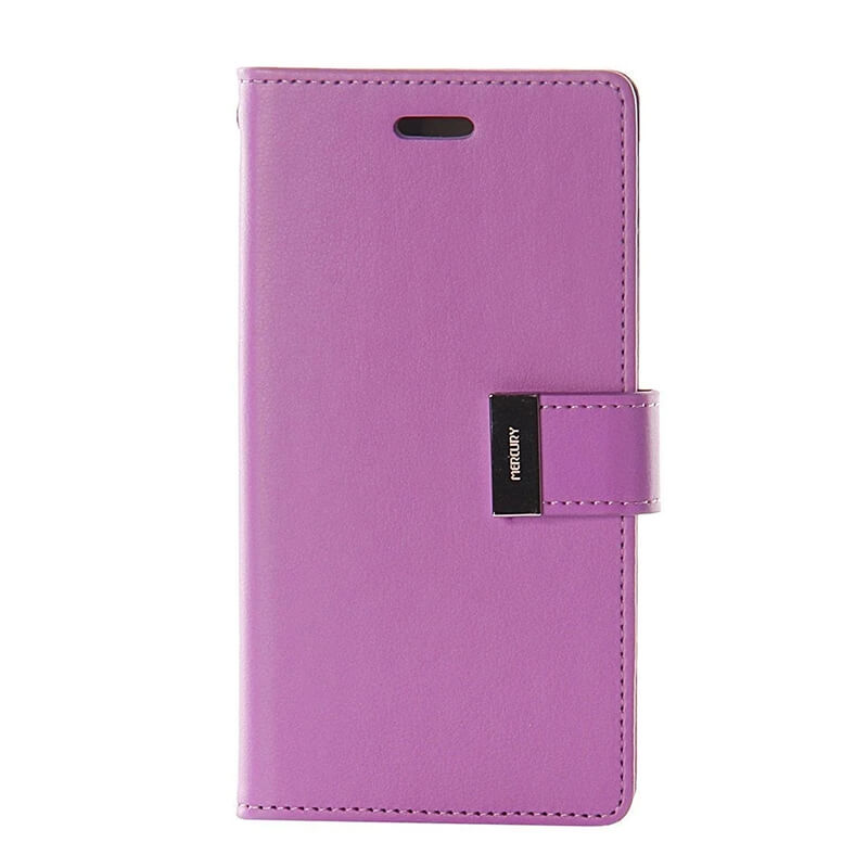 iPhone Xs Max Mercury Goospery Leather Rich Diary Wallet Flip Case